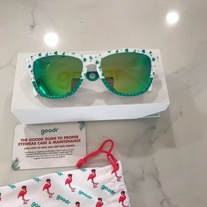 Goodr Sunglasses - “Kiss Me I’m Shitfaced” New in box - St. Patrick’s Day